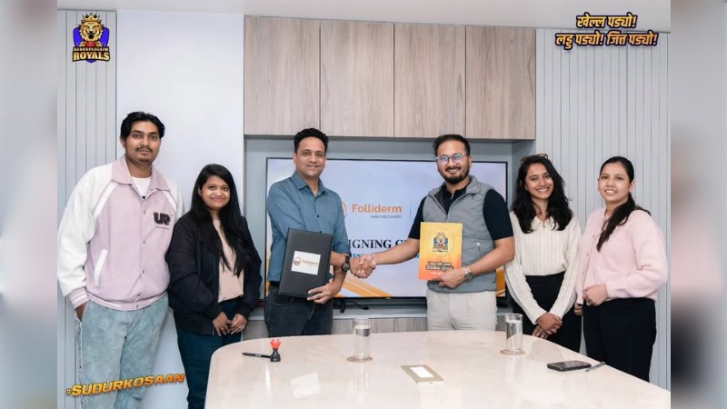 सुदूरपश्चिम रोयल्सको ‘कन्फिडेन्स’ पार्टनर बन्यो फोलिड्रम