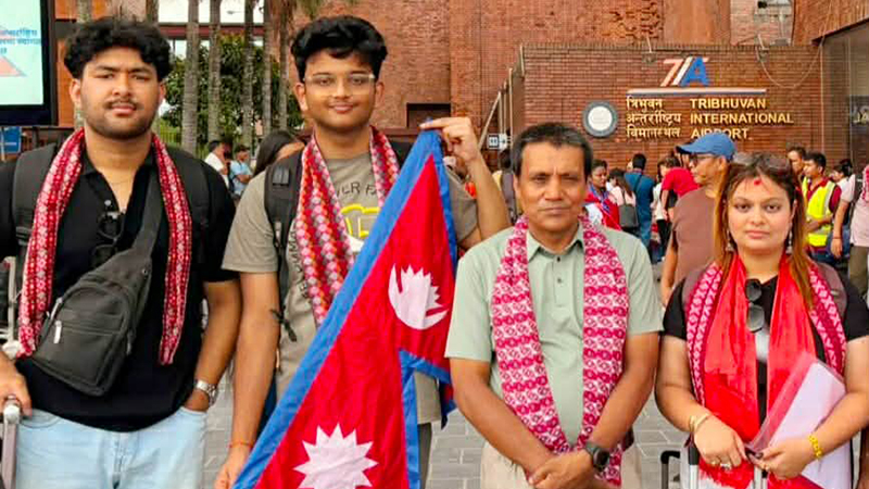  एशियन जुनियर चेस टोली भारत प्रस्थान 