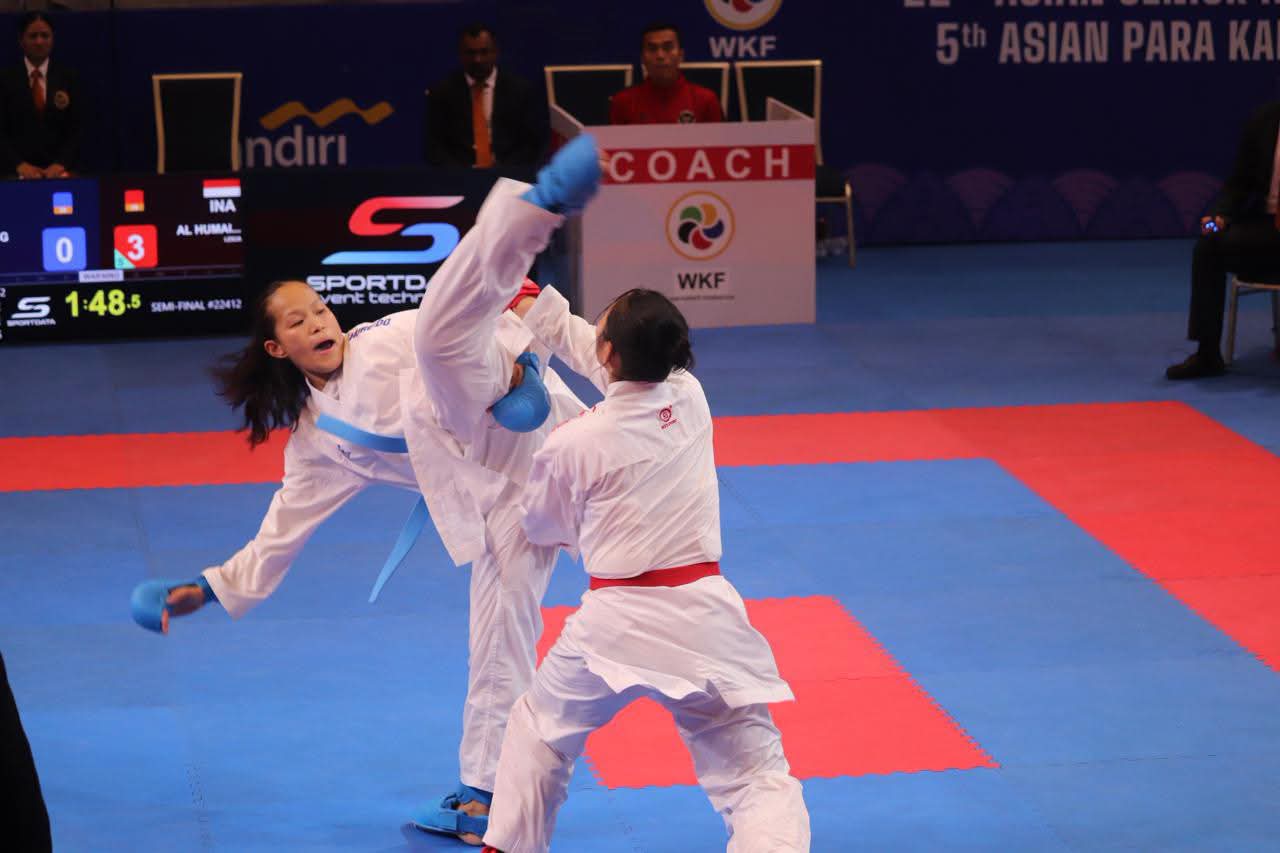 Erica Gurung Wins Bronze Medal at 22nd Senior Asian Karate Championship