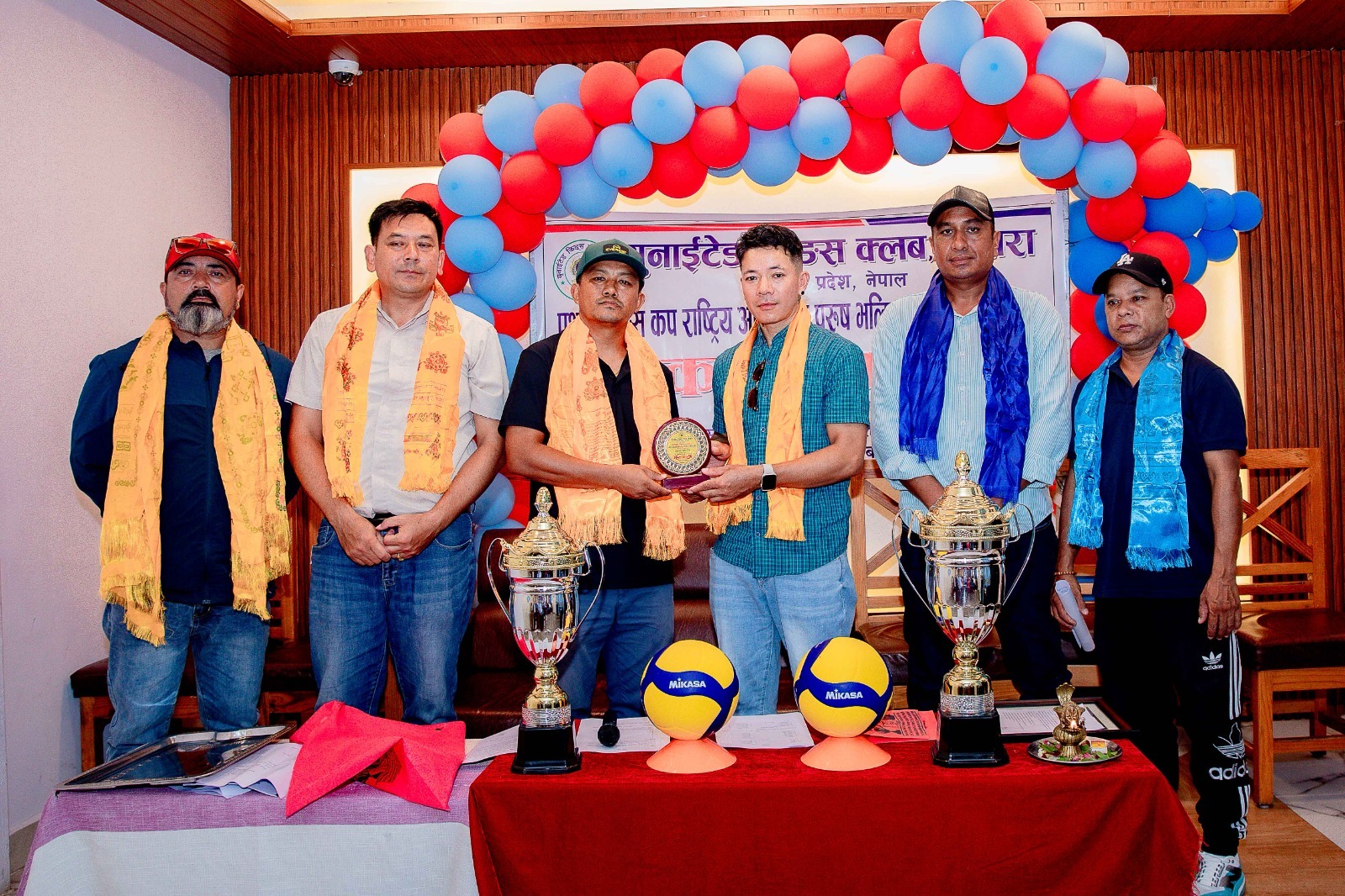 पोखरामा प्रथम किङ्स कप राष्ट्रिय आमन्त्रित पुरुष भलिबल हुँदै