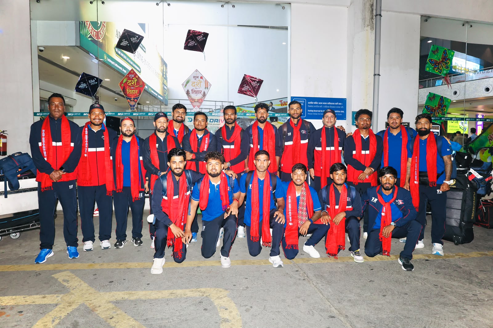नेपाली क्रिकेट टोली स्वदेश फिर्ता