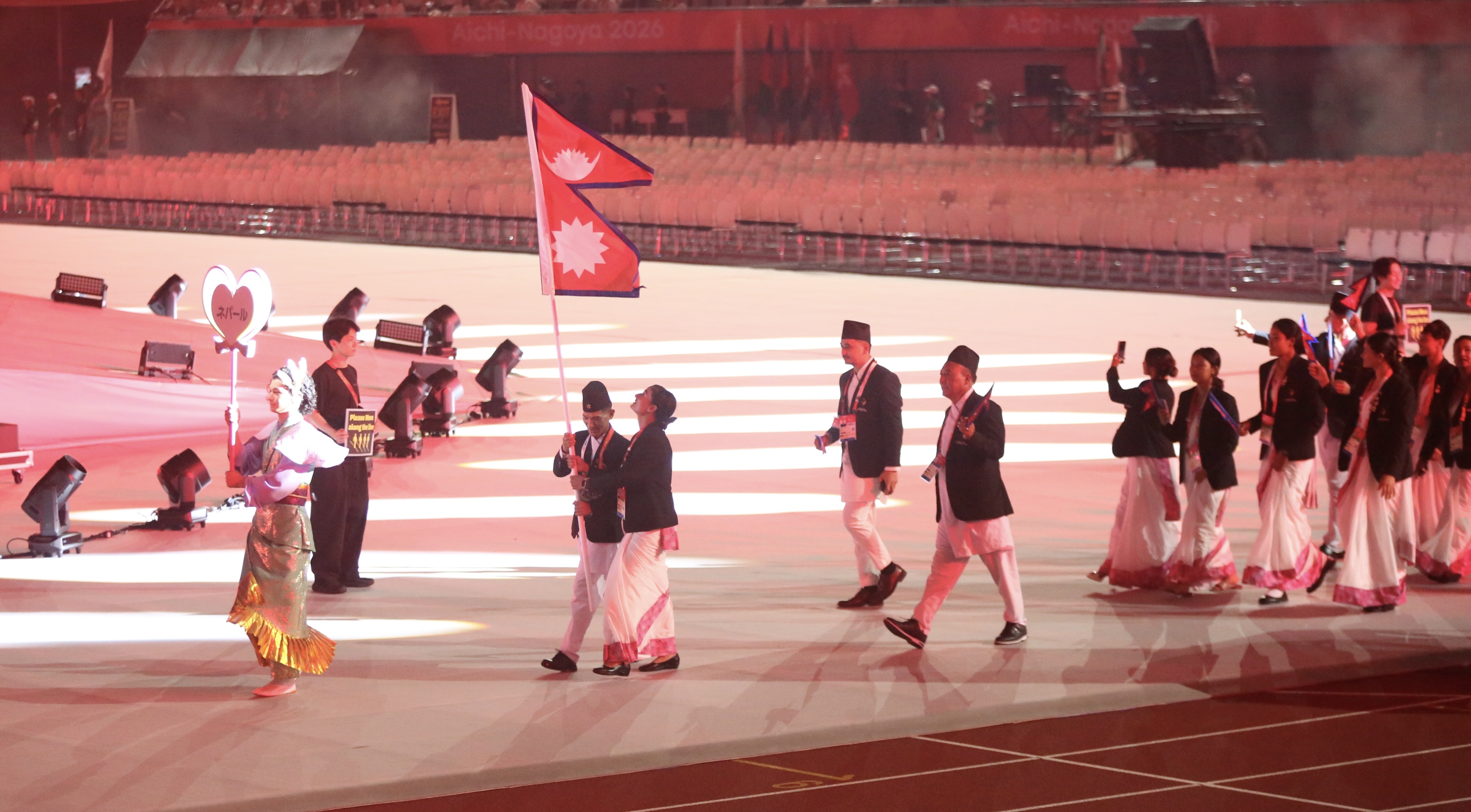 एसियाली खेलकुदको भब्य उद्घाटन सम्पन्न