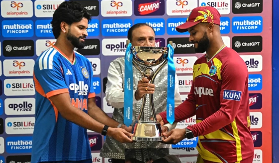 वर्षाले भारत र वेस्ट इन्डिजबीचको पाँचौँ टी–२० रद्ध, सिरिज बराबरीमा टुंगियो