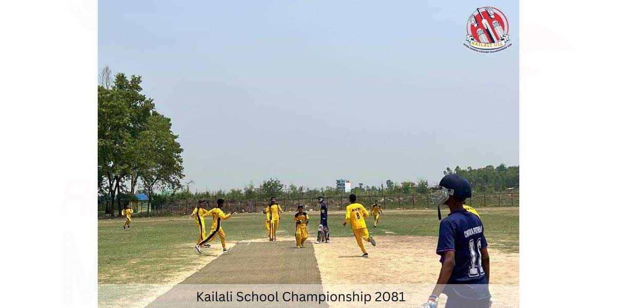 कैलाली यू-१६ अन्तर स्कुल क्रिकेट: ऐश्वर्या र मणिलेक सेमिफाइनलमा 