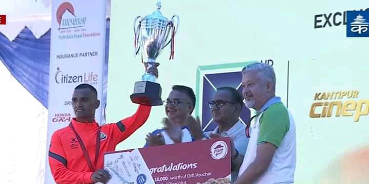 Parki and Pachai win Kantipur Half Marathon title