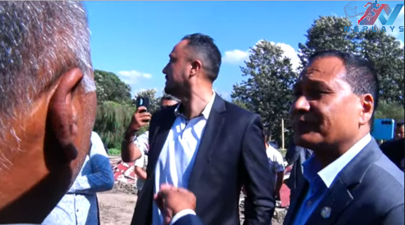 एनपीएल अघि त्रिवि क्रिकेट मैदानको काम सक्न मन्त्री घिसिङको निर्देशन