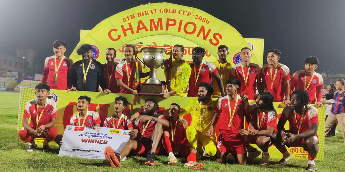 मच्छिन्द्रलाई विराट गोल्डकपको उपाधि 
