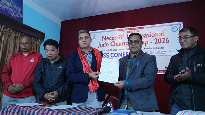 नेकोस अन्तर्राष्ट्रिय जुडोलाई जापान बी एन्ड टी ट्रेडिङको साथ