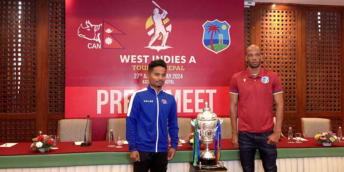 नेपाल र वेस्टइन्डिज 'ए' बीचको पहिलो टी-२० आज 