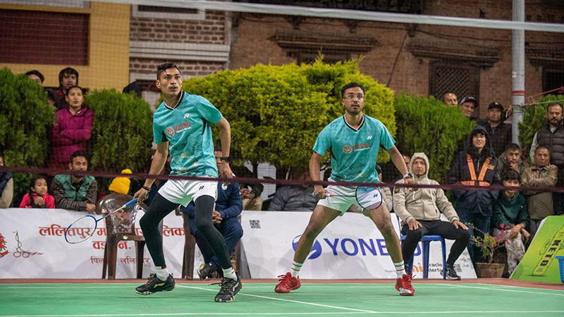 सशिन र सुमनको जोडीद्वारा उपाधि रक्षा