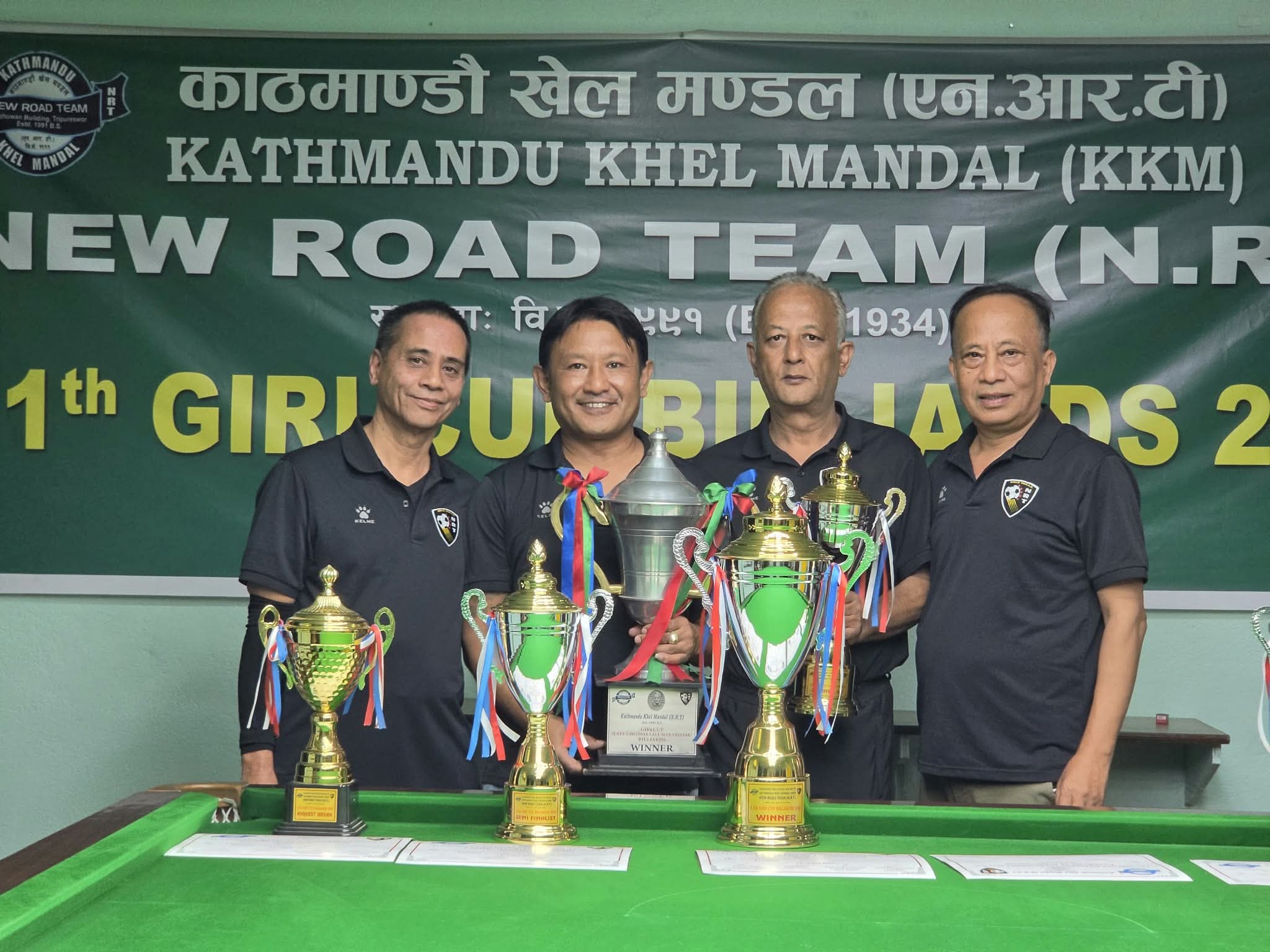 राजेन्द्रद्वारा बिलियार्ड्स उपाधि रक्षा